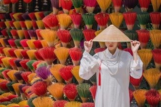 Làng hương Quảng Phú Cầu giúp bạn có được những bức hình độc, lạ