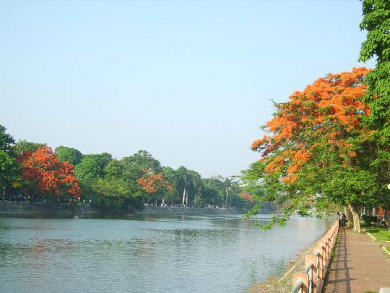 Hồ Tam Bạc thơ mộng