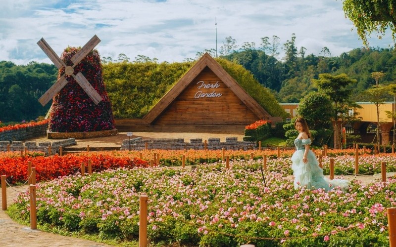 Góc check-in thơ mộng tại Fresh Garden