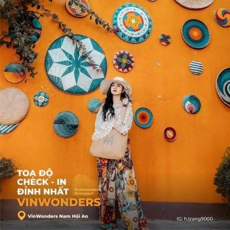 Cảnh quan sôi động và hấp dẫn tại VinWonders Nam Hội An