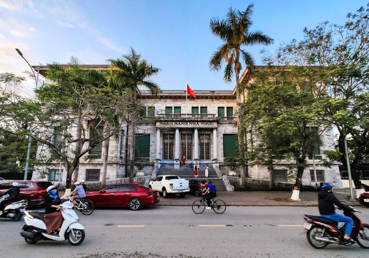 Kiến trúc ấn tượng của Ngân hàng Nhà nước chi nhánh Hải Phòng