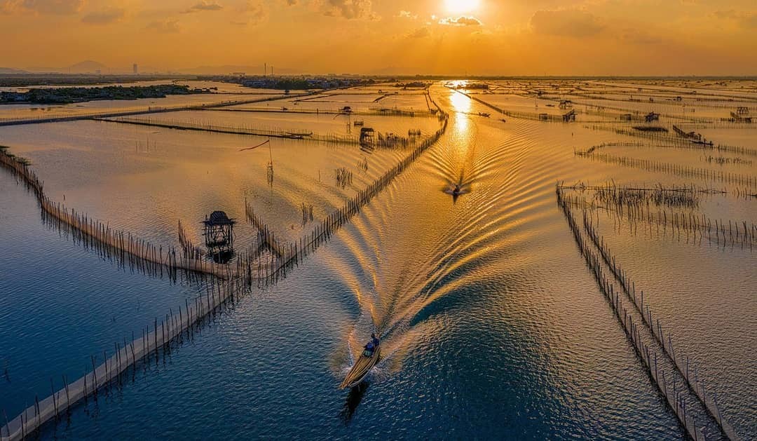 Đầm Chuồn - địa điểm check - in nổi tiếng tại phá Tam Giang