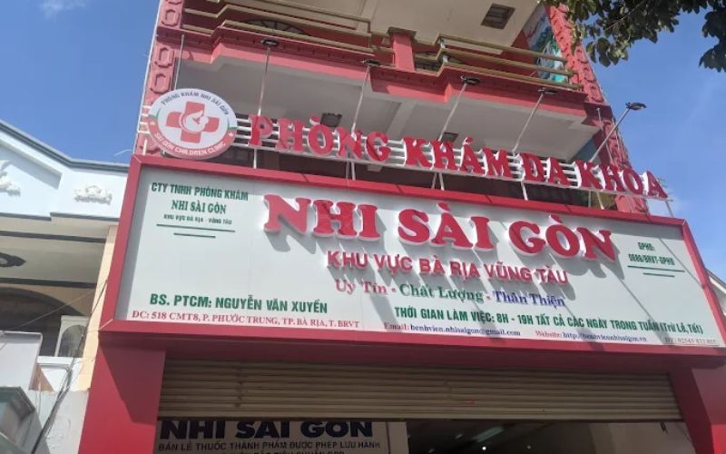 phòng khám nhi vũng tàu