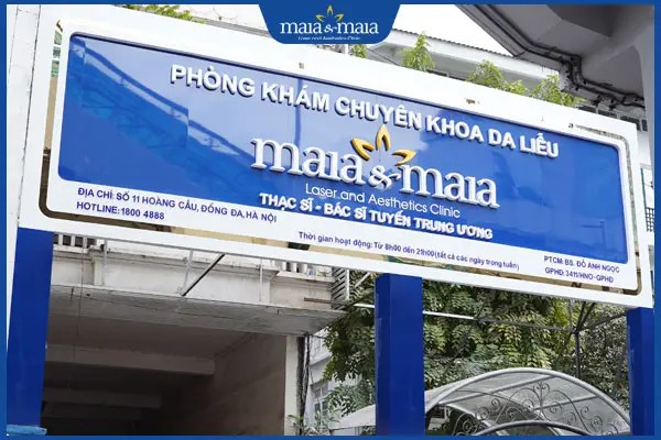 Phòng khám Chuyên khoa Da liễu Maia&Maia - địa chỉ uy tín cho các vấn đề về da.